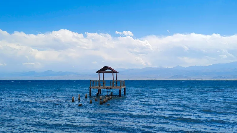 Issyk-Kul Lake & Mountains