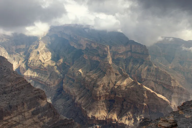 Jebel Shams Canyon Rim