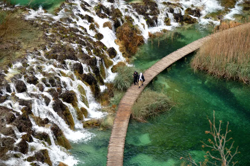Plitvice Lakes Waterfall Trail