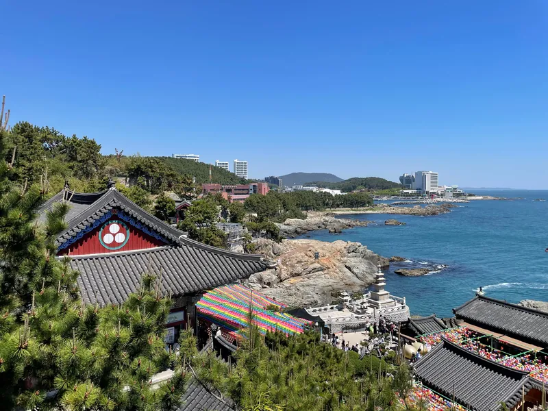 Busan Beach + Temple Coast
