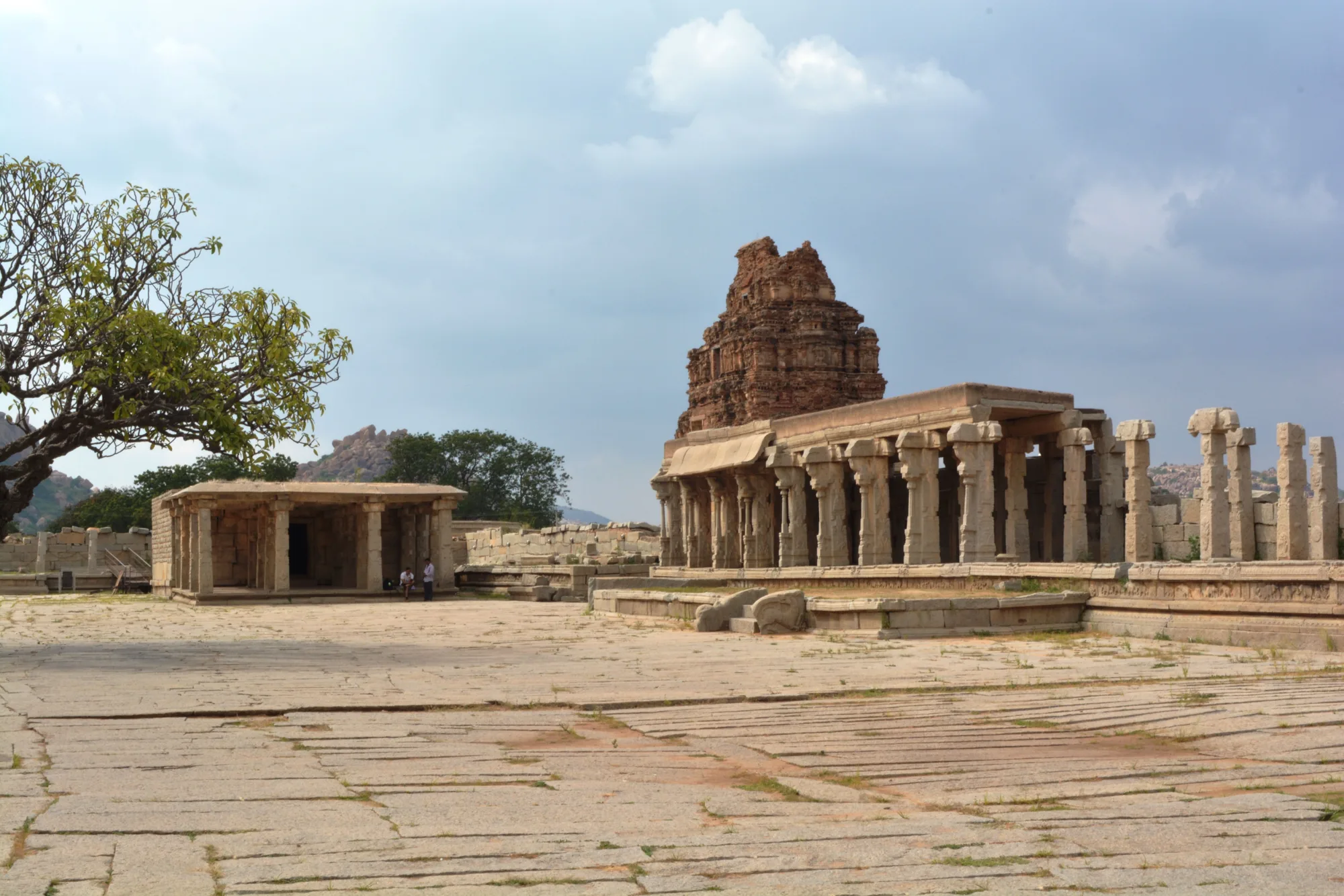 Hampi Ruins Under Stars